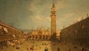 Giovanni Antonio Canal Piazza San Marco oil painting artist
